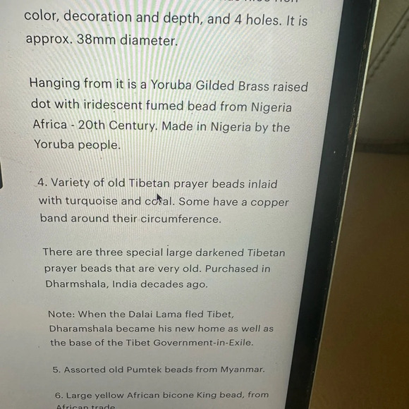 An Incredible Old Treasure Necklace 20% off price - Picture 5 of 8